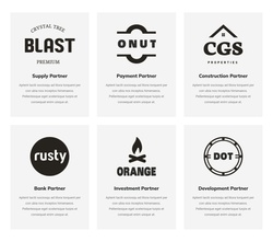 Logo Grid Website Templates