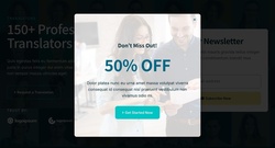 Popup Website Templates