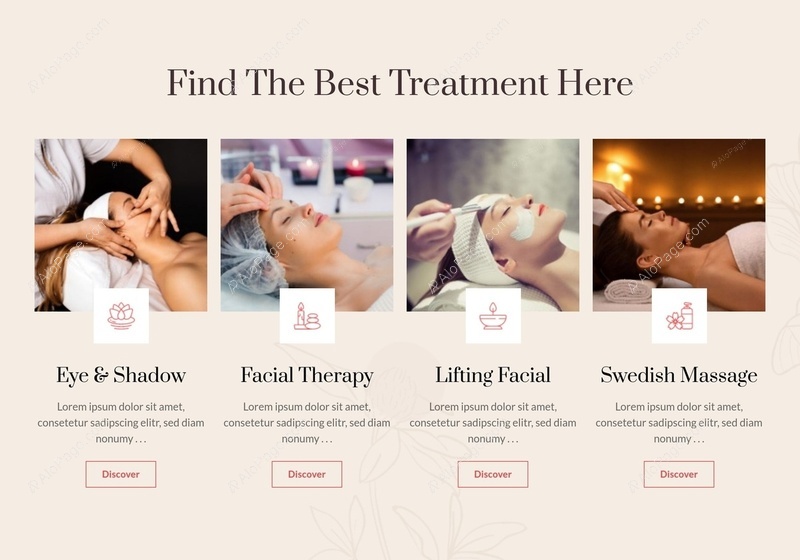 Explore Luxurious Spa Treatments Website Template