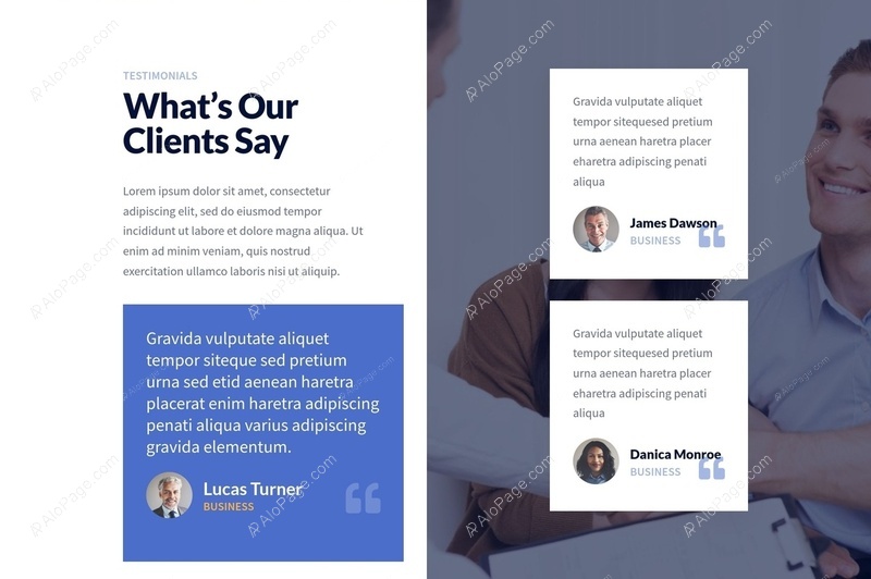 Discover What Clients Are Saying Website Template