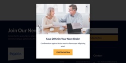 Popup Website Templates