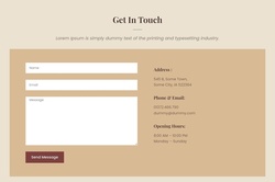 Contact Form Website Templates