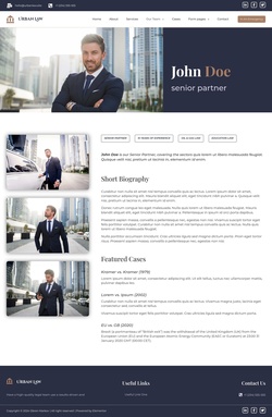 Corporate & Law Website Templates