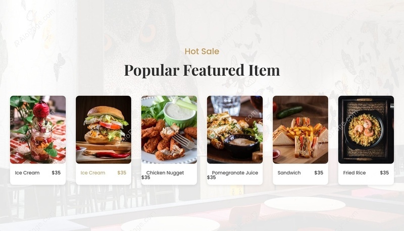 Discover Top Picks For Tasty Treats Website Template