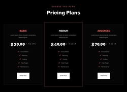 Grid Website Templates