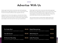 Wide Website Templates