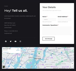 Map Website Templates