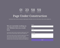 Countdown Website Templates