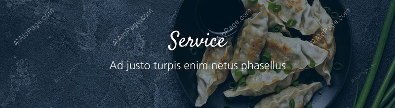 Discover Our Culinary Service Website Template