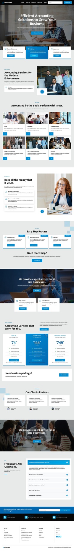 Corporate & Law Website Templates