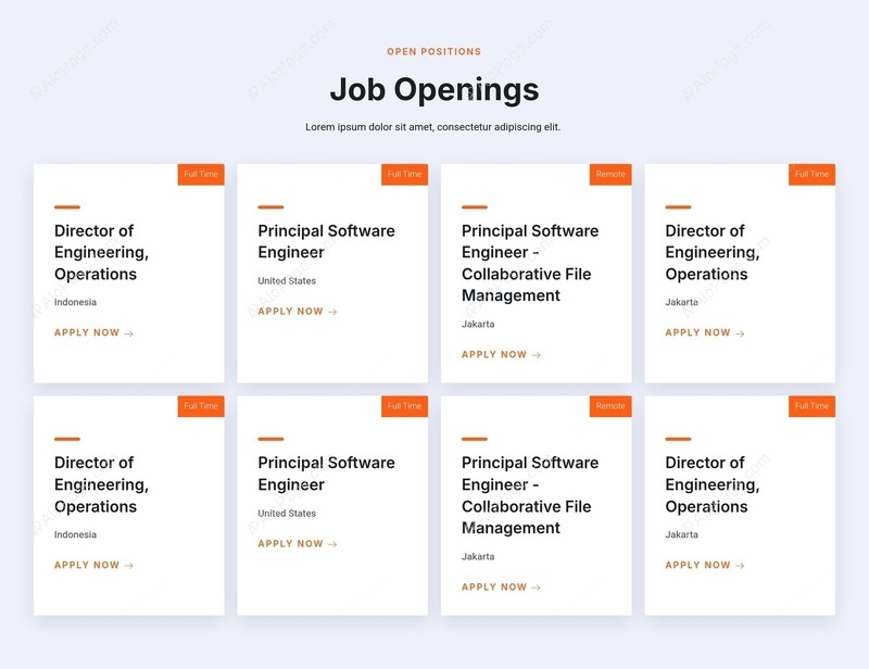 Explore Exciting Job Openings Website Template