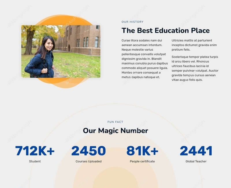 Empower Learning For A Brighter Future Website Template