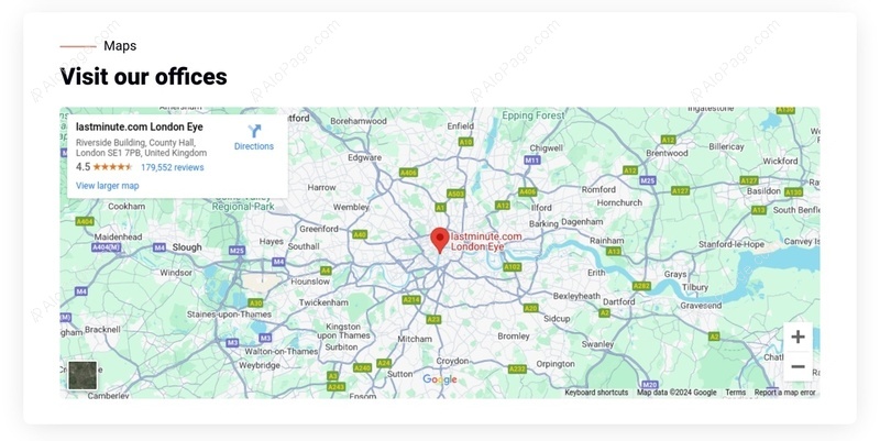 Explore Our Office Locations Website Template