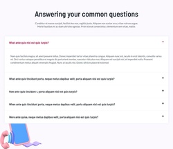 FAQ Website Templates