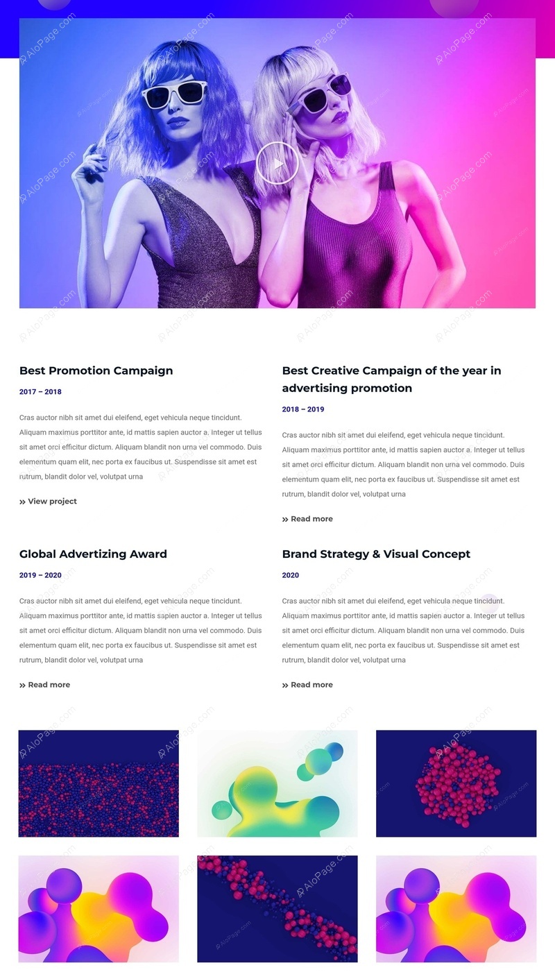 Innovative Campaign Strategies Website Template