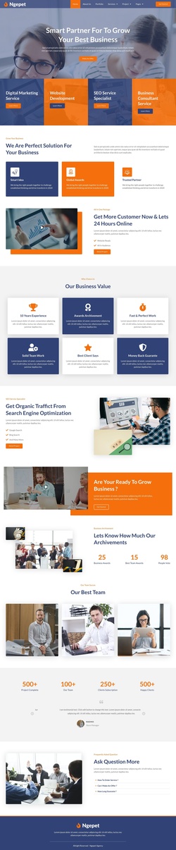 Digital & Apps Website Templates