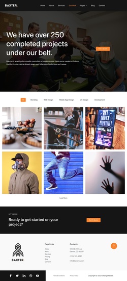 Showcase Your Creative Projects With A Modern Touch