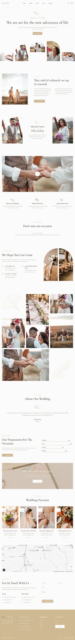 Event & Wedding Website Templates