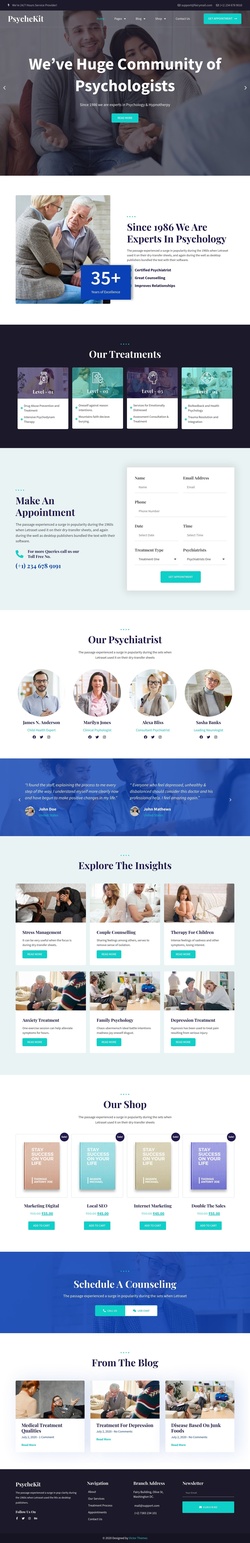 Medical & Health Website Templates