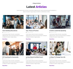 Blog Posts Website Templates
