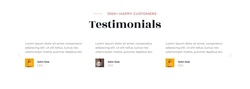 Customer Testimonials Showcase