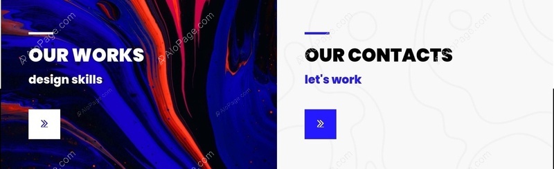 Showcase Your Work And Connect With Ease Website Template