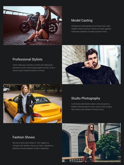 Layered Images Website Templates