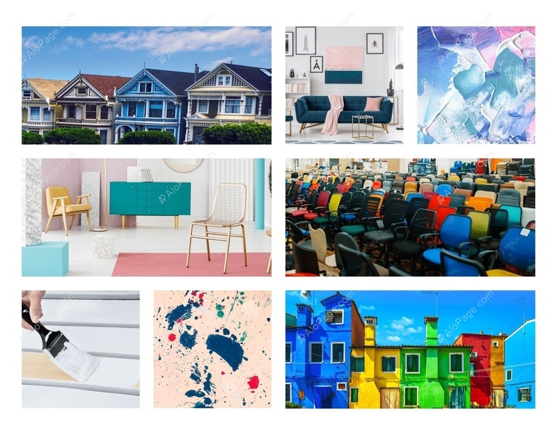 Vibrant Visual Inspiration For Creativity Website Template
