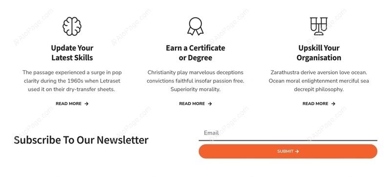 Enhance Skills And Expand Horizons Website Template