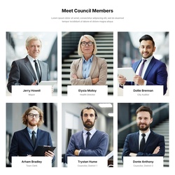 Meet The Council Members