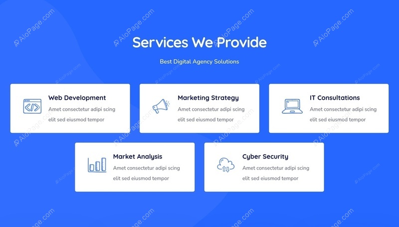 Expert Services Overview Website Template