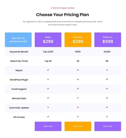 Choose Your Ideal SEO Package