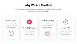 Features & Services Website Templates