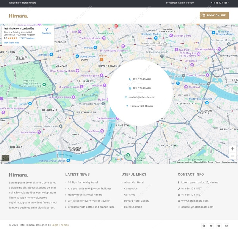 Explore Your Perfect Getaway Destination Website Template