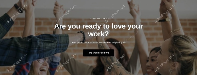 Join Our Team And Thrive Together Website Template