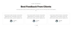 Client Feedback Showcase