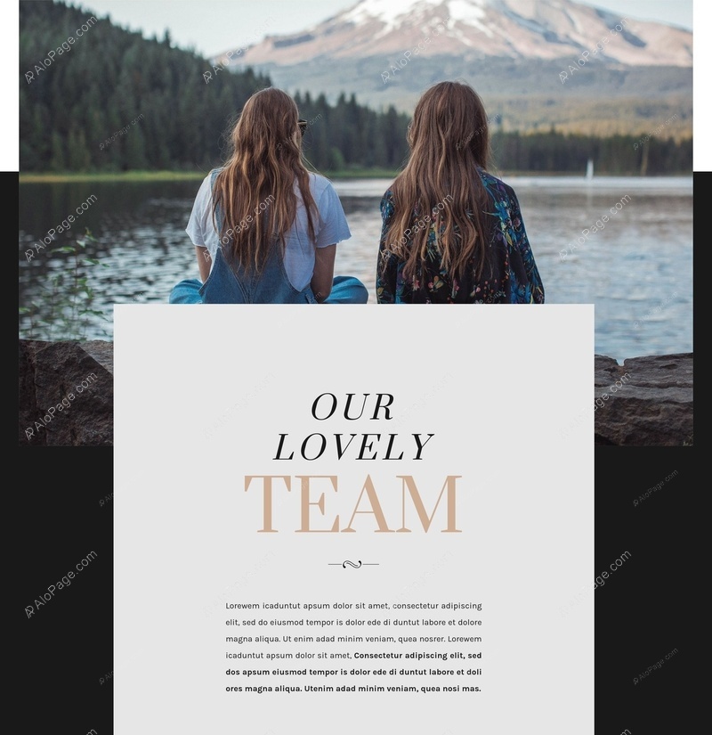 Showcase Your Amazing Team Website Template