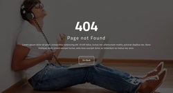 404/Error Website Templates