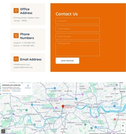 Contact Website Templates