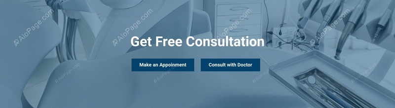 Get Your Free Dental Consultation Today Website Template