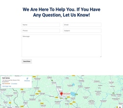 Get In Touch With Us Today For Assistance