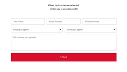 Contact Form Website Templates