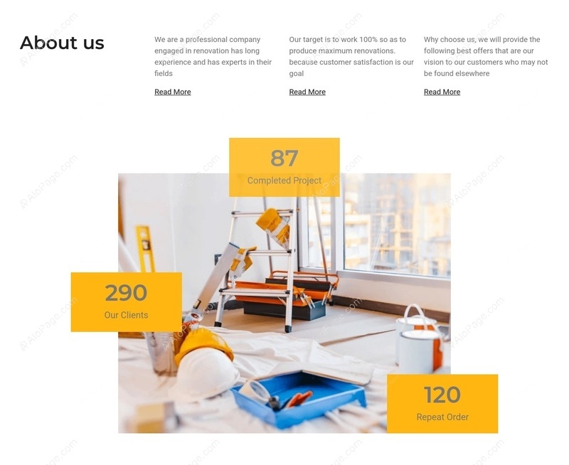 Transform Your Space With Expert Renovation Website Template