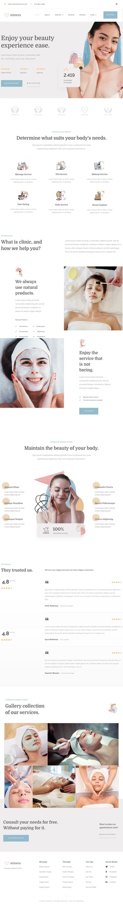 Medical & Health Website Templates