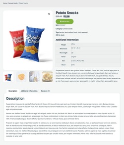 Product Details Website Templates