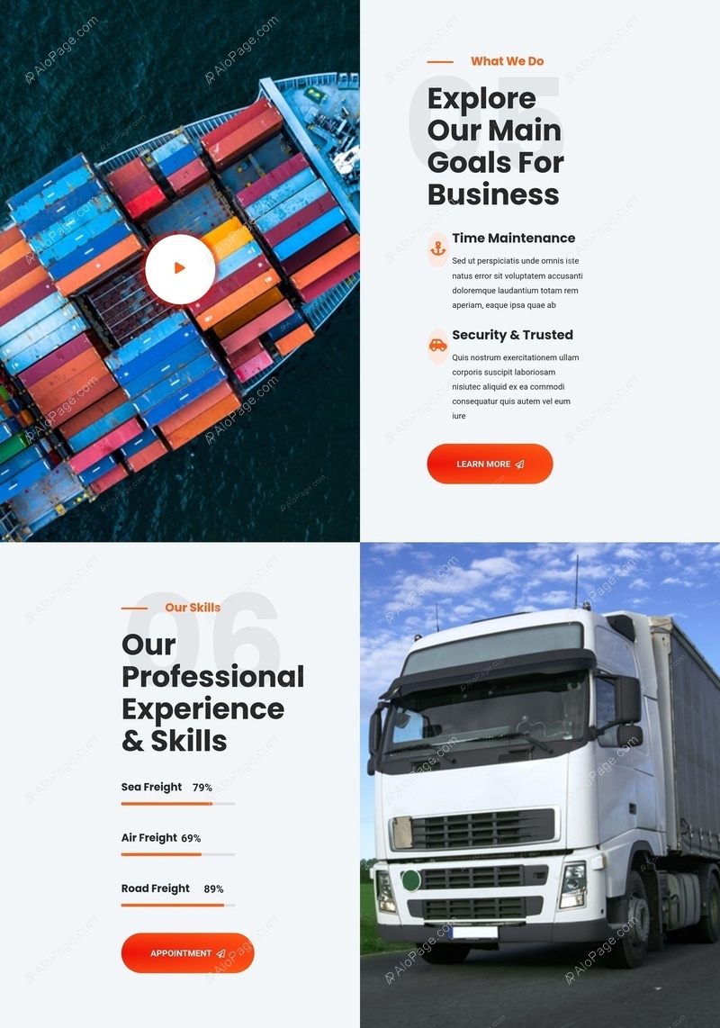 Explore Essential Business Services Website Template