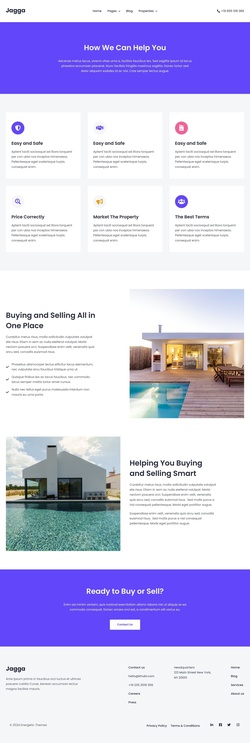 Real Estate & Property Website Templates