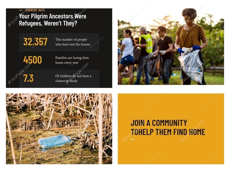 Empowering Communities Against Homelessness Website Template