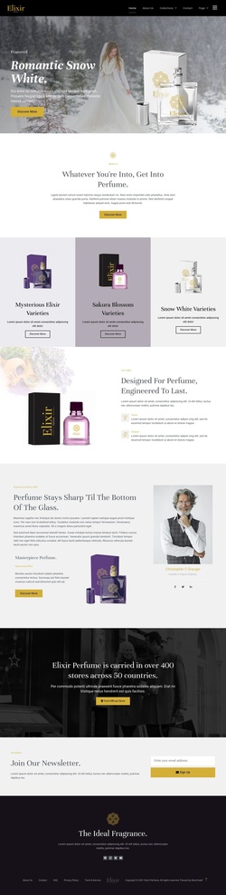 Fashion & Beauty Website Templates