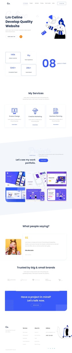 Portfolio & Resume Website Templates